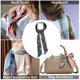 thumbnail image 4 of Ofertas Únicas 1 Pc Diadema de Bufanda Pañuelo de Cuello para Mujeres Negro, 4 of 4