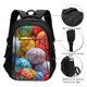 thumbnail image 3 of Balery Easter Eggs Mochila con carga USB para hombre y mujer - Mochila impermeable y antirrobo para portátil con puerto USB para viajes, trabajo, estudios y universidad, 3 of 7