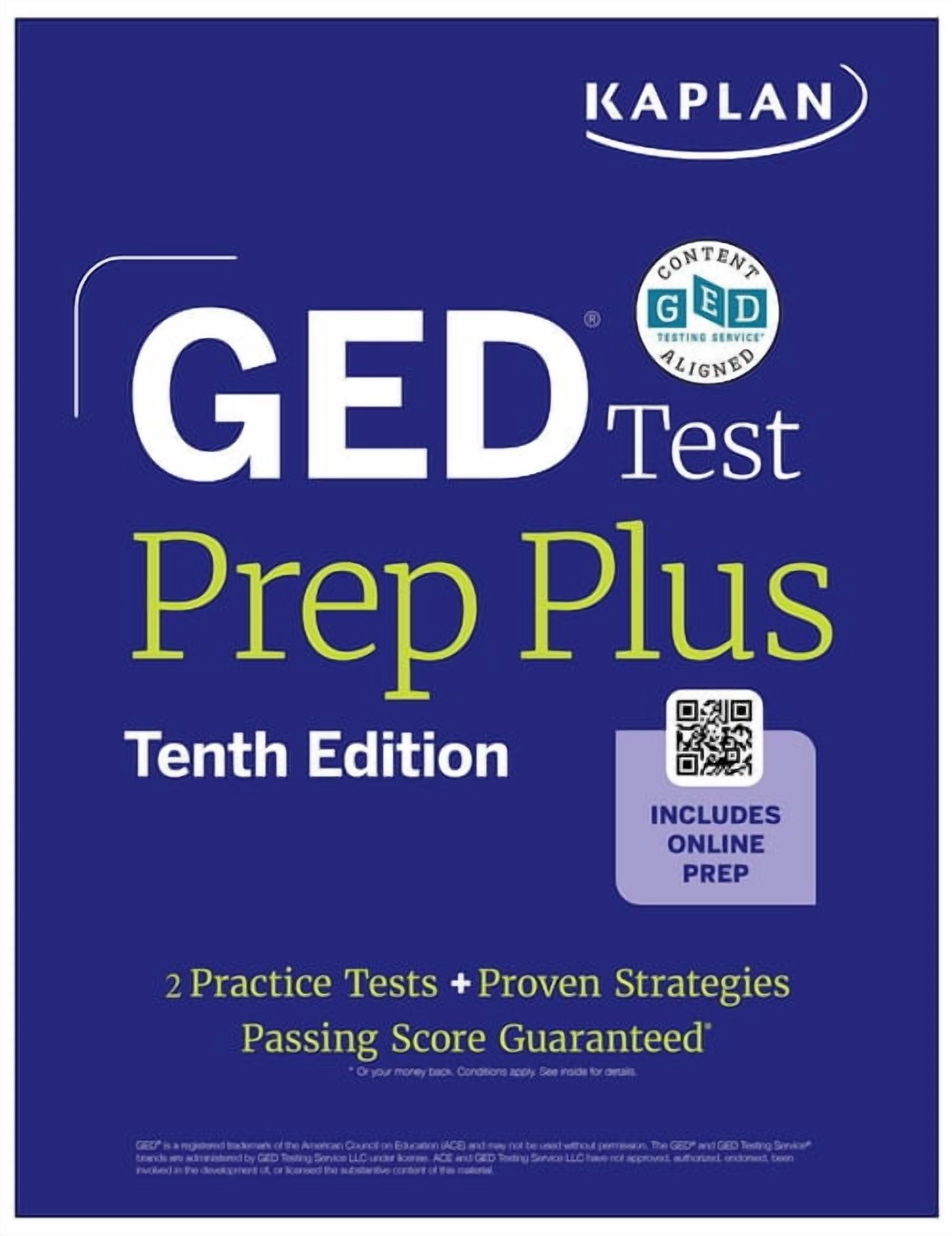 TestDaf対策本セット Kaplan Test Prep GED Test Prep, Tenth Edition (2026): Includes a