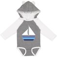thumbnail image 3 of Inktastic Sailboat Nautical Sailing Boys or Girls Long Sleeve Baby Bodysuit, 3 of 5
