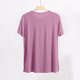 thumbnail image 4 of mfyjkho Tops Casuales Para Mujer, Blusa Informal De Cuello Redondo De Manga Corta Y Color Liso Para Mujer, De Gran Tamaño Y Moda Tops De Gimnasio Para Mujer Xxxxl, 4 of 6