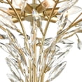 thumbnail image 3 of Elk Home Flora Grace 7-Light Champagne Gold with Clear Crystal Glass Chandelier, 3 of 5