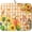 Autumn Pumpkin, variant on Easter Bunny Carrots Dish Drying Mat for Kitchen Counter,Spring Colorful Flowers Mason Jar Drying Mat 18 x 24 Inch with Absorbent Reversible Microfiber Drying Pad for Coffee Bar