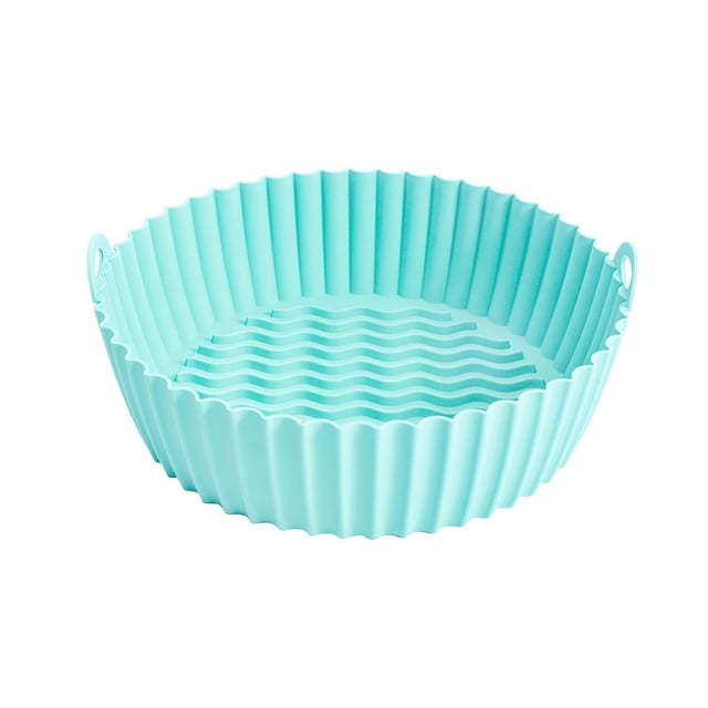 Yhmxh Gadgets de Cuisine Gadgets de Cuisine Cadeaux de Cuisine Maison et Cuisine Plateau en Silicone pour Friteuse Plateau de Cuisson pour Gâteau Accessoires de Friteuse Réutilisables Tapis Poêle à Frire
