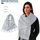 thumbnail image 2 of Bufanda Bluelander de Invierno para Mujer, Gris, 2 of 5