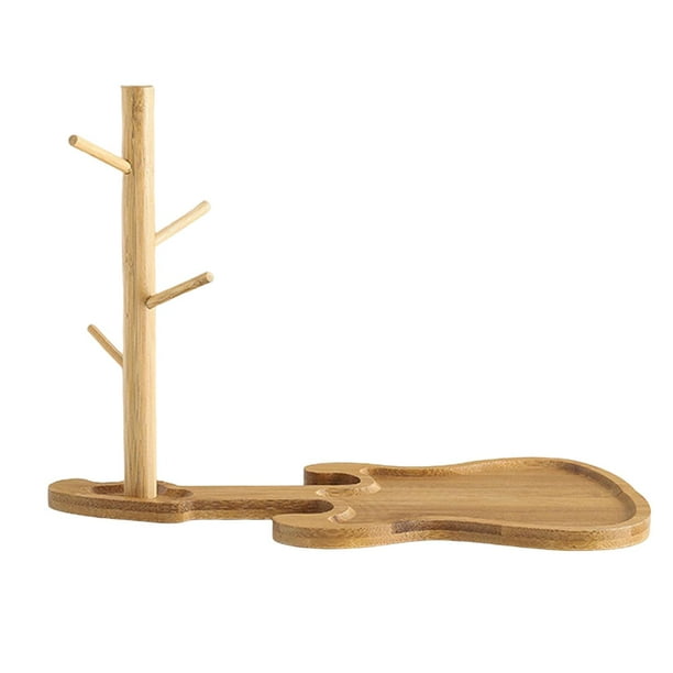 Organizador de mesa único con soporte de pie para llaves y anillos Estilo D