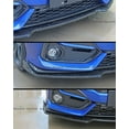 thumbnail image 5 of FITS 2016-2021 HONDA CIVIC HATCHBACK & Si JDM GLOSS BLACK FRONT BUMPER LIP SPLITTER, 5 of 5