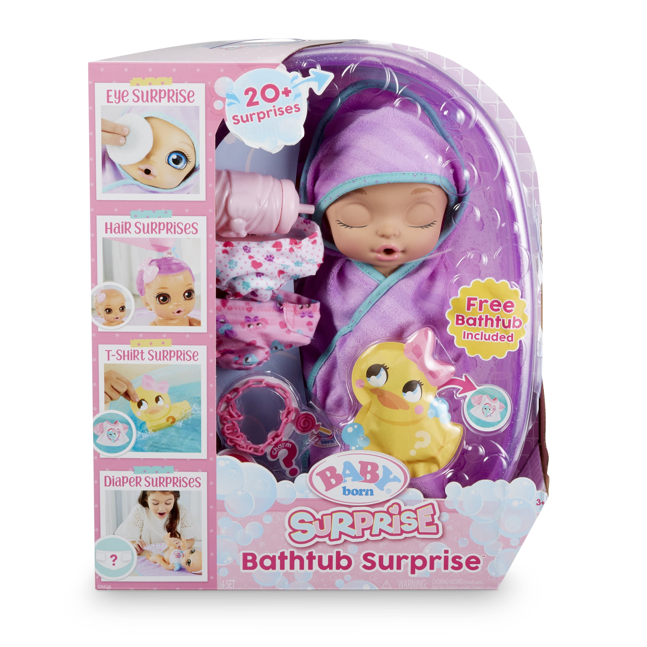 big w baby born doll