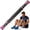 Fuchsia, variant on Cozlow Muscle Roller Stick, Handheld Body Massage Tool with 9 Rollers & Anti-Slip Handles