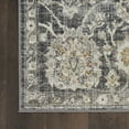 thumbnail image 4 of Nourison Oushak Home Persian Charcoal 5'5" x 7'3" Area Rug (5x7), 4 of 9