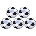 thumbnail image 1 of Portavasos inflable, 5 uds., flotadores de piscina para bebidas de fútbol, ​​portavasos, posavasos flotantes inflables, 1 of 5