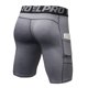 thumbnail image 5 of Paquete de 3 pantalones cortos deportivos para hombre, ropa interior de entrenamiento activo con bolsillo YEL  Pantalones cortos, 5 of 7