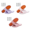 thumbnail image 2 of Sonducket Zapatillas resistentes al desgaste, zapatillas de baño impermeables para interiores, zapatos de casa para mujeres, zapatos Calzado Rosa 40-41, 2 of 6