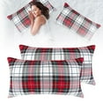 thumbnail image 2 of Valentine'S Day Gift Thatch Home Plaid by Levtex Home Plaid Quilted Sham (Pack Of 2) (36X20In.) Reversible Cotton/Poly, 2 of 9