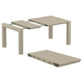 thumbnail image 6 of Compamia Air XL 5 Piece Extension Dining Set in Taupe, 6 of 7
