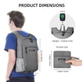 thumbnail image 4 of Mochila de Senderismo ESDLKH Pequeña con Porta Celular Desmontable 15L, 4 of 7