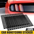 thumbnail image 1 of 2Pcs Car Rear Tail Light Cover Sticker Exterior Trim Accessories Easy Install, 1 of 8
