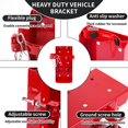 thumbnail image 4 of Soporte de pared para extintor de incendios, acero ST12, 10 kg/5 kg, 4 of 6