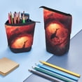 thumbnail image 4 of Kdxio Telescopic Pencil Bag Pen Holder Stationery Case,Stand-up Retractable Transformer Bag Organizer for Christmas Holiday(Shark Underwater Vortex), 4 of 6