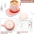 thumbnail image 4 of Innotech Coffee Mug Wamer, Beverage Warmer,Lovely ins Coffee Cup with Warmer Set, Auto On/Off Warmer with Mug Set,Best Gifts for Women, Mom, Kids,Family, 4 of 7