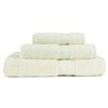 Springmaid Luxury Solid 3-Piece Towel Set, Ivory
