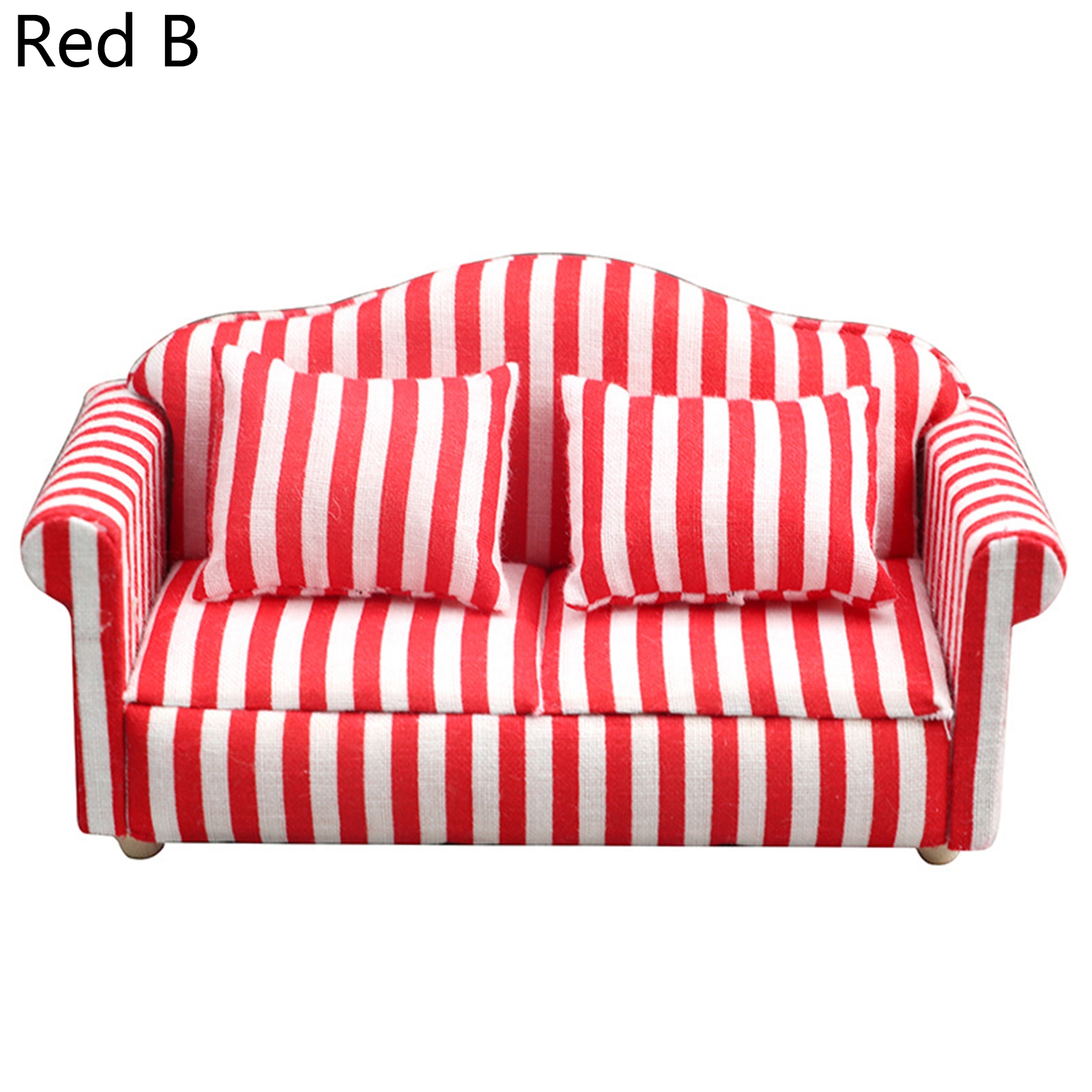 Cuteam Doll House Sofa Add Atmosphere Realistic Looking Amusing