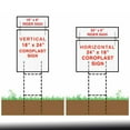 thumbnail image 5 of SIBE Automation Blank Corrugated Plastic Sign, Set of 2, 5 of 5