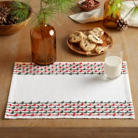 

Wanda June Home Swiss Knot Fabric 4-Piece Placemat Set Multicolor by Miranda Lambert