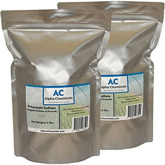 10 Pounds - Potassium Sulfate - Sulfate of Potash - Organic