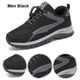 thumbnail image 5 of Zapatos Ortopédicos Edema Hombres Mujeres Transpirable Slip On para Viajes Correr, 5 of 9
