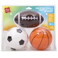 thumbnail image 1 of 3PK Mini Sports Balls, 1 of 7