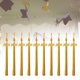 thumbnail image 1 of 10x 2023 Gorro de graduación Macarena Borlas con 2023 Charm Sombrero de graduación 15 pulgadas Dorado, 1 of 8