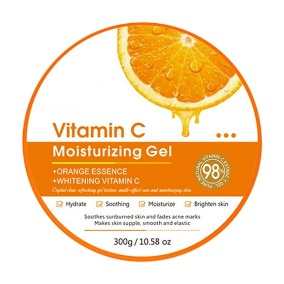 HHBEAUTY Vitamin C Hybrid Gel Cream with Aloe, Gel-Like Moisturiser, Face Moisturizer, Anti-Aging, Skin Tightening, Brightening, Clean Beauty, Cruelty-Free, Korean Skincare for All Skin Types