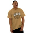thumbnail image 5 of Maine ME Student Campus Pride Seal Men's Graphic T Shirt Tees Brisco Brands S, 5 of 6