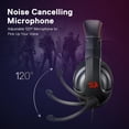 thumbnail image 4 of Auriculares para juegos Redragon H211 Cronus Black con cable y RGB, 4 of 7