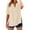 Beige, variant on Cotton Shirts for Women Loose Fit, Yigetop Loose Shirt Top Stand Solid Color Sleeve Collar Casual Women's Shirt Women's Shirt Short Sleeve Shirts for Women Beige L