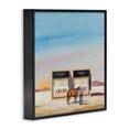 thumbnail image 3 of Stupell Industries Glam Desert Shoe Store Black Framed Giclee Art, 12 x 12, by Amanda Greenwood, 3 of 8
