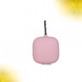 thumbnail image 4 of CIMAXIC Creative Headphone Protection Box Metal Buckle Wireless Headset Storage Case and Silicone Skin Compatible for Pro Headset (Pink),3.15"X3.15"X1.38", 4 of 5