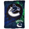 thumbnail image 2 of The Northwest Company The Northwest NHL Micro Raschel Throw Vancouver Canucks, 2 of 2