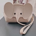 thumbnail image 2 of Kcolen Stylish Elephant Keychain Purse for Women Compact Card Holder And Zipper Wallet for Daily, 2 of 3