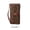 Leopard Print, variant on RFID Leather Long Womens Wallets, Wallets for Women, Tri-Fold/2 Zippers, Secure Large Capacity, Credit Card Holder with Multiple Card Slots, with ID Window Wallet, Pink