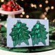 thumbnail image 4 of Adorno colgante de árbol de Navidad 2 Pack | Accesorios decorativos ligeros para el coche y el hogar | Diseño Rojo Festivo, Fácil Fijación de Cordón | Decoración navideña duradera para ventanas,, 4 of 8