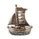 thumbnail image 3 of Artesanía de Arte de Figuras en Miniatura de Barco para Estantería de Chimenea de Mesa de Mesa, 3 of 9