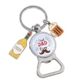thumbnail image 2 of Llavero con abrebotellas, regalo del Día , bolso portátil, llavero colgante, llavero para Festival, Navidad, cumpleaños, regalos para papá Estilo B, 2 of 8
