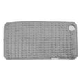 thumbnail image 2 of 60x30cm Winter Electric Heating Pad Blanket 6 Heating Settings for Cramps Neck Shoulder Pain Relief EU Plug 220V Grey, 2 of 5