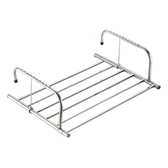Tendedero de Ropa Strade Fareast Limited Montaje en Pared Acero Inoxidable 6 Varillas