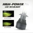 thumbnail image 6 of For Chevy Express Cargo Van 1500 2500 3500 Pair 7x6 5x7 LED Headlights Hi/Lo DRL, 6 of 13
