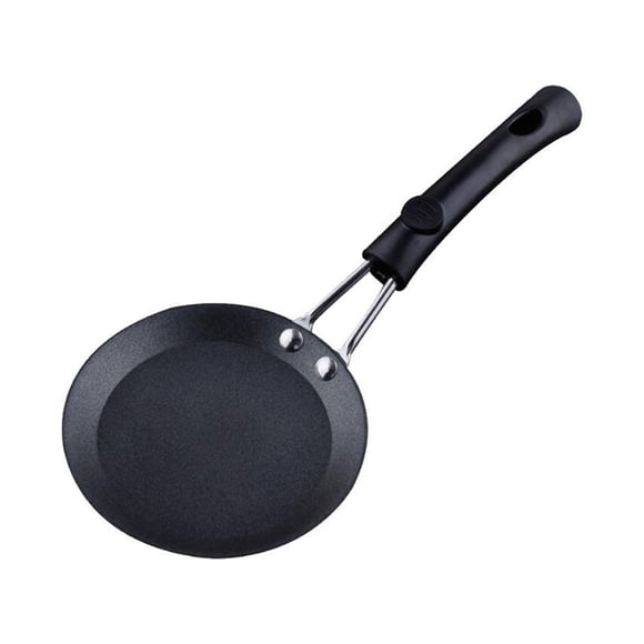 Household Frying Pan Poached Egg Model Pan Non-stick Egg Pancake Mini Cooking Pan Omelette Pan For Home Restaurant (Bakelite Handle)