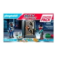thumbnail image 4 of Set de Juego Playmobil Action Heroes Starter Pack Caja Fuerte 53 Piezas, 4 of 4