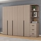 thumbnail image 3 of Bedroom Organizer Wardrobe Closet Armable Dressers Home Storage Wardrobe Cupboard Wood Guarda Roupa Bedroom Living Room Cabinets My Lux Decor Round, 3 of 41